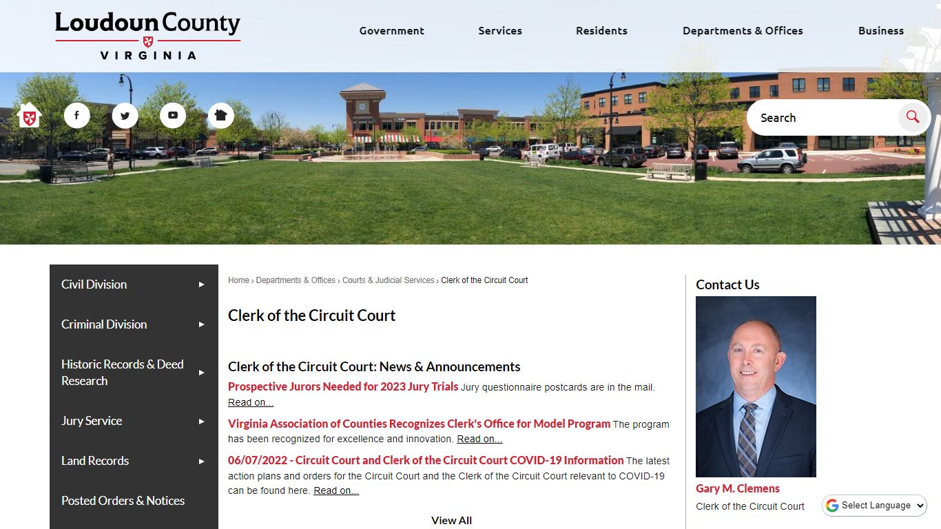 Clerk of the Circuit Court | Loudoun County, VA - Official Website